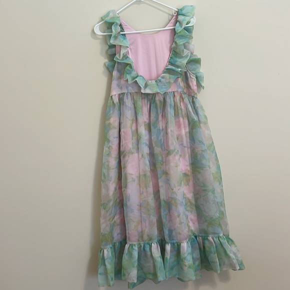 Anthropologie Selkie women  Ruffle Romance dress size L NWOT - Picture 7 of 8